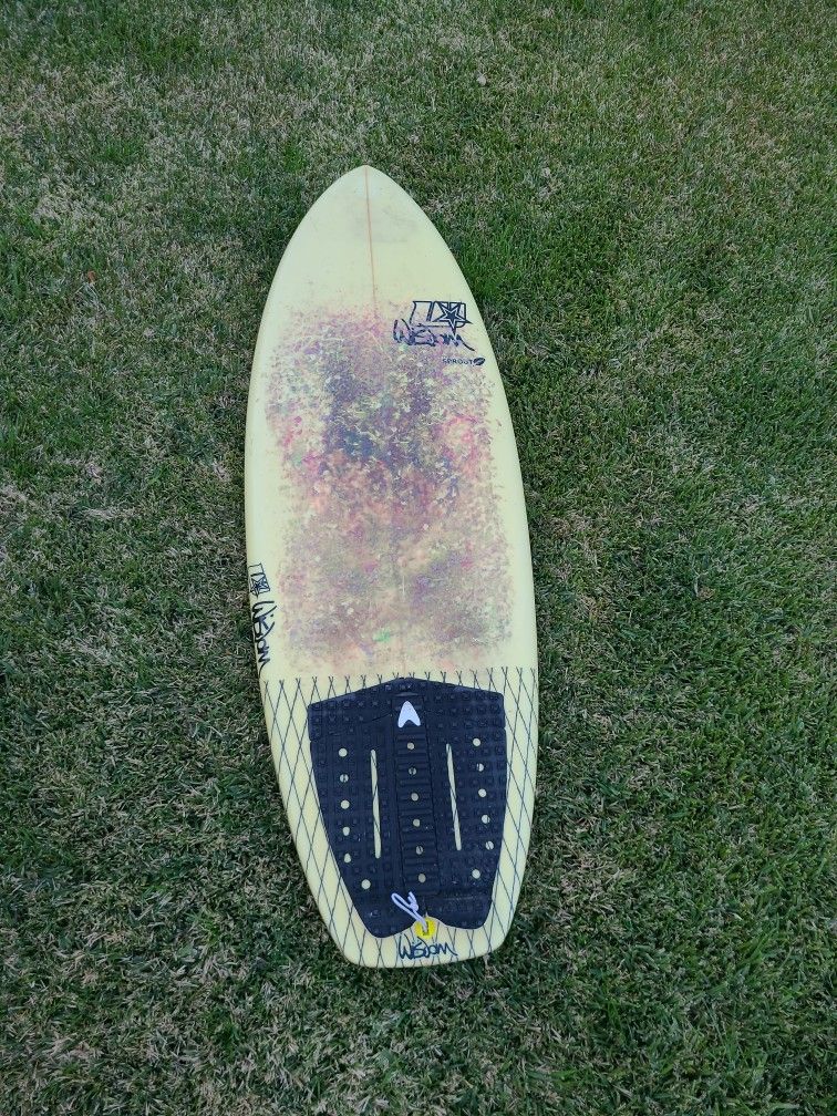 Surfboard, Wisdom Sprout With Free Wetsuit