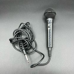 Casio Wired Unidirectional Dynamic Microphone 600 Ohm 1/4 Plug Tested