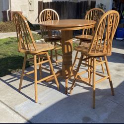 Five Piece Pub Dining Table