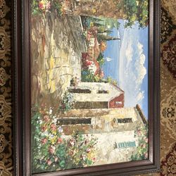 Italian Beachside Art 