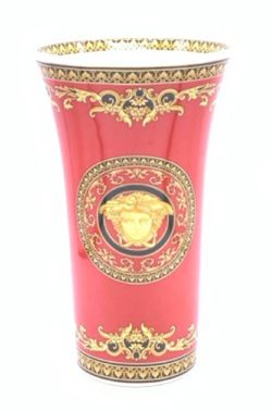 10.25 “ Versace Medusa Vase Rosenthal