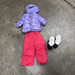 Baby Girls Snow Clothes 
