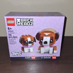Lego Brick Headz Pets St.Bernard 