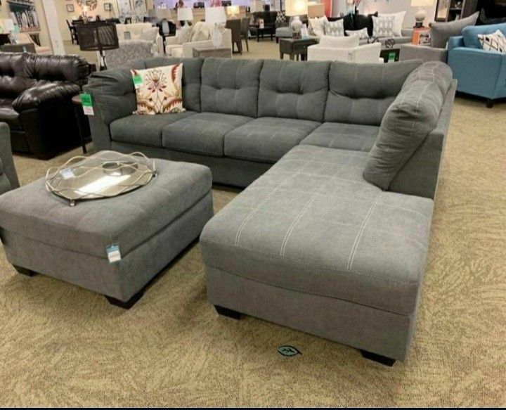 2 Pieces Sectional Couch Same Day Delivery