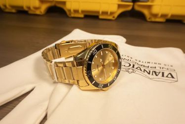 Invicta Pro Diver (Model 47177) – 43mm Gold-Tone Quartz Diver – Brand New