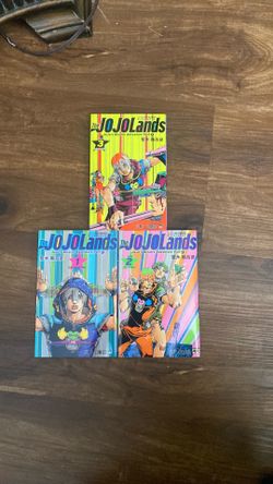 JOJOLands MANGA Vol 1,2 and 3