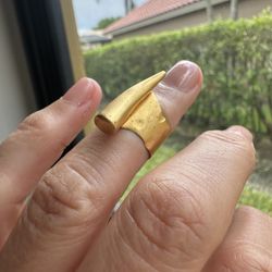 Midi Ring 24k Gold Plated 