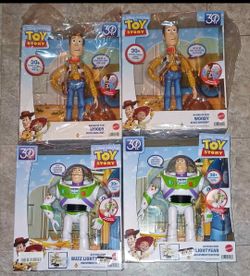 Disney toy story tkus $30 each firm