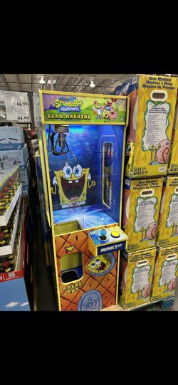 Arcade1up Sponge Bob Claw Machine