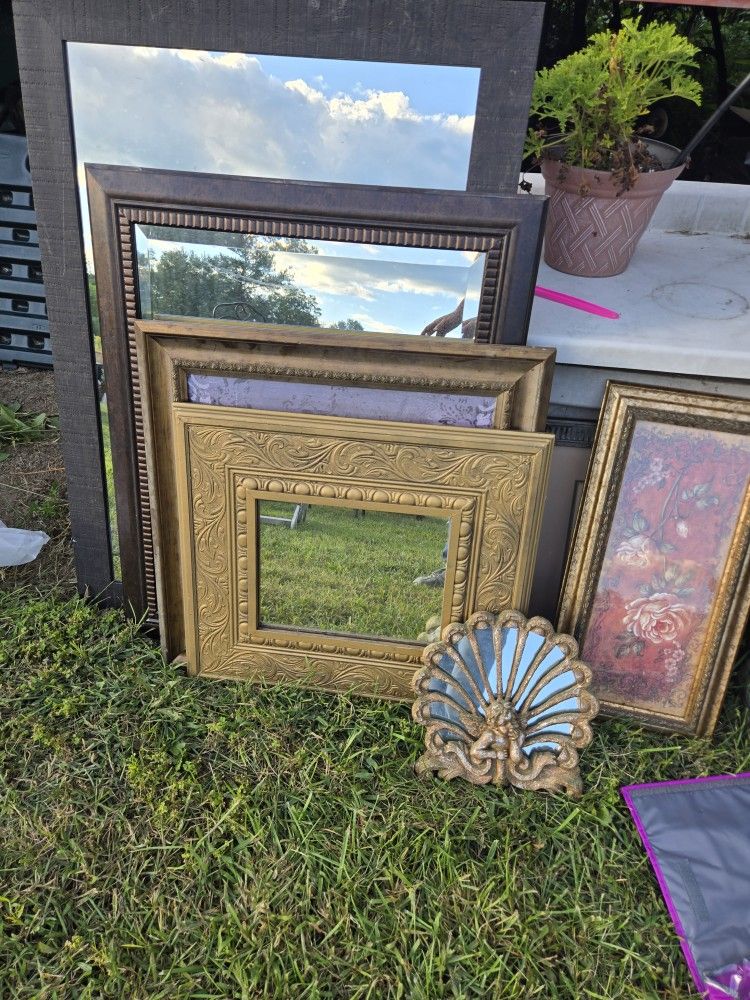 I have several different types of mirrors To Sell