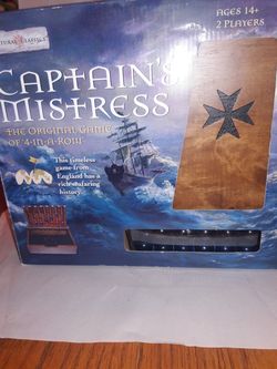 Captain's Mistress 4 IN a Row Game