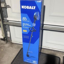 Kobalt 40V Brushless 15" Multi-head String Trimmer kit Battery & Charger (contact info removed)