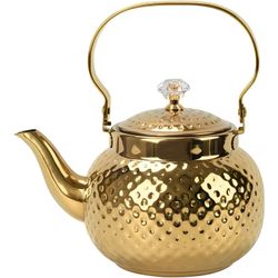 Cute Little Golden Teapot