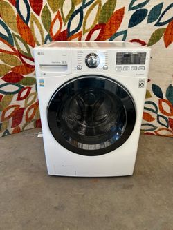 LG washer laundry