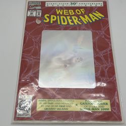 Near mint (NM 9.2) Marvel comic book - The Web Of  Spider-Man, July 1992, #90. 