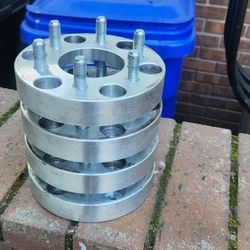 wheel spacers 1 1/4 Chevy Silverado or gmc 1500 truck to Chevy colorado 6x120 or Nissan frontier 