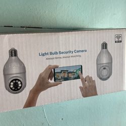 Light Bulb Security Camera 