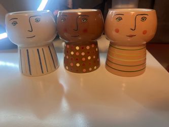 Target Opalhouse Face Succulent / Flower Pot