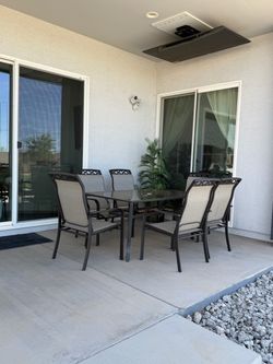 Outdoor patio set