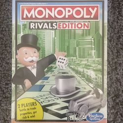 Monopoly Rivals Edition 2 Player Board Game