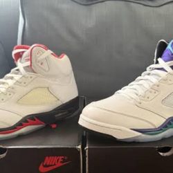 Jordan 5 ds fair red and grapes sz10.5 