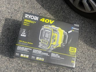 Ryobi 40V Power Station 3000W RYi1802BT Generator