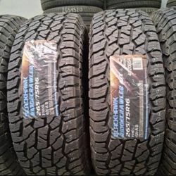 ( 4 TIRES ) 265/75R16 BLACKHAWK ALL TERRAIN 
