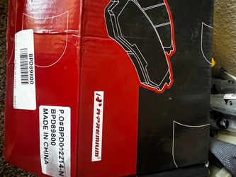 Brake pads and rotors for 3rd gen ram