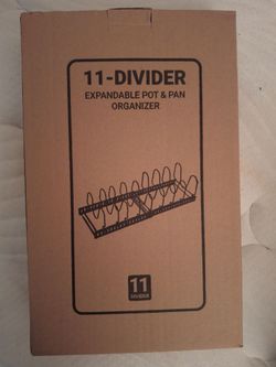 11 - Divider Expandable Pot & Pan Organizer