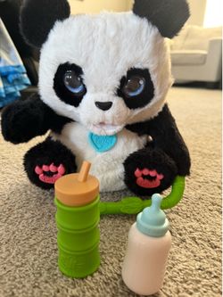 Like new panda flip toy