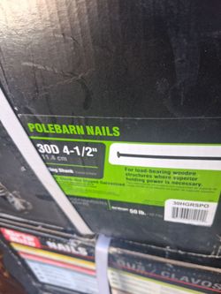 50 LB POLEBARN 4 1/2 NAILS