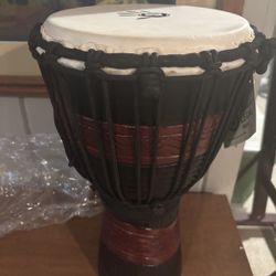 X8 Carved Djembe Drum 