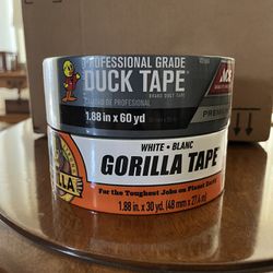 2 Rolls of (Gorilla - Duck Brand) Duct Tape