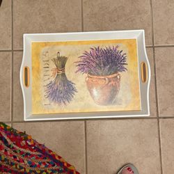 Large Serving Tray With Handles