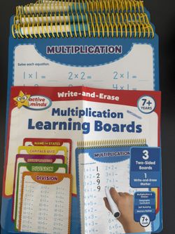 Multiplication Learning Board-dry Erase (classroom)