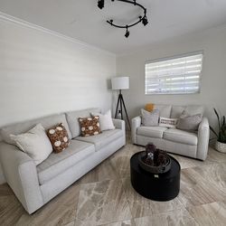 Living Room Set Sofa & Love Seat PERFECT CONDITION