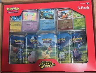 Pokémon TCG Mega Evolution Ascended Heroes 5-Pack