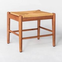 Sunnyvale Woven Ottoman - Threshold™ designed with Studio McGee