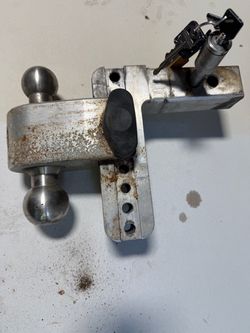 Weigh Safe 180 Hitch, 6" Adjustable Aluminum Ball Mount, (LTB6-3-KA) | Brechbill Trailer Parts
