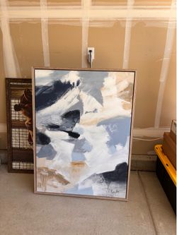 Blue painting