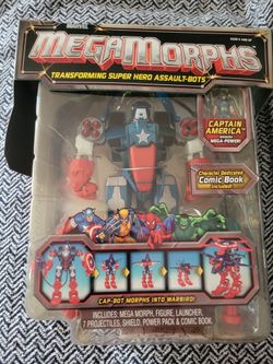 New MARVEL Megamorphs CAPTAIN AMERICA 