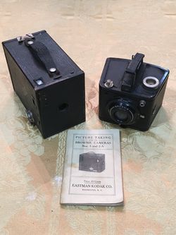 (2) Brownie Cameras $75.00  CASH. TEXT FOR PRICES.