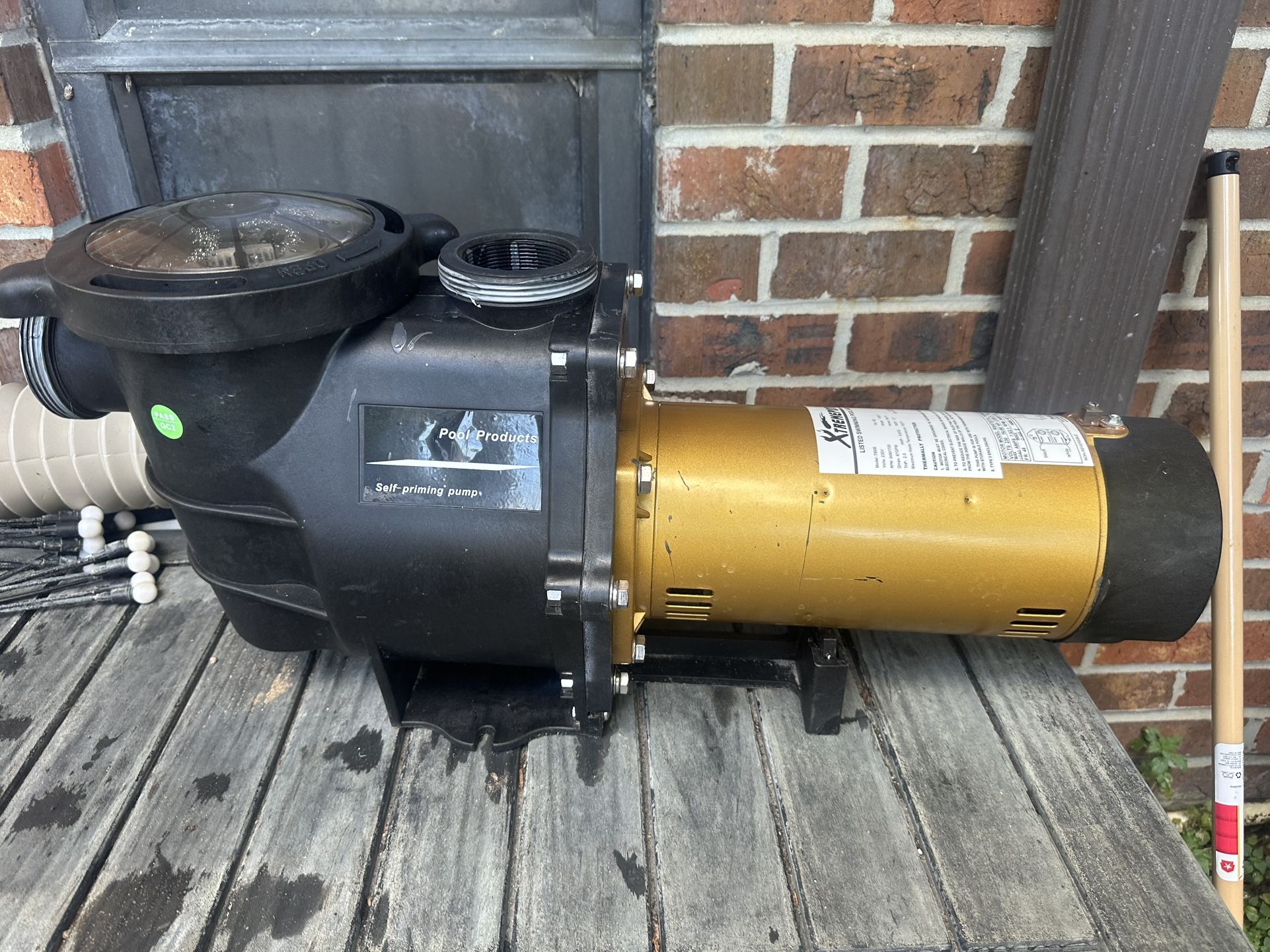 US XTREMEPOWER 2 HP POOL PUMP MODEL 75035