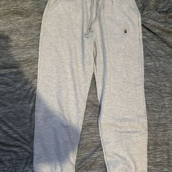 Grey Bape Sweats