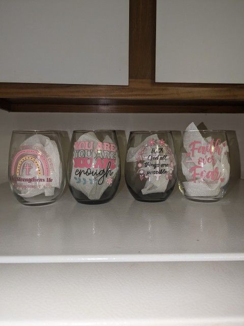 Stemless Wine Glasses