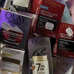 Olay And L’Oréal Face Cream