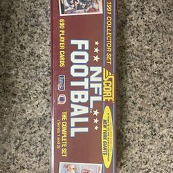 1991 Score NFL Football Set (series 1-2) Sealed