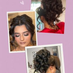 Hair And Make Up Quinceanera