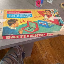 1967 Battleship Board Game 