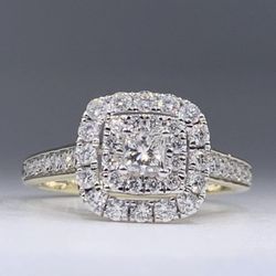 14k Diamond Ring 